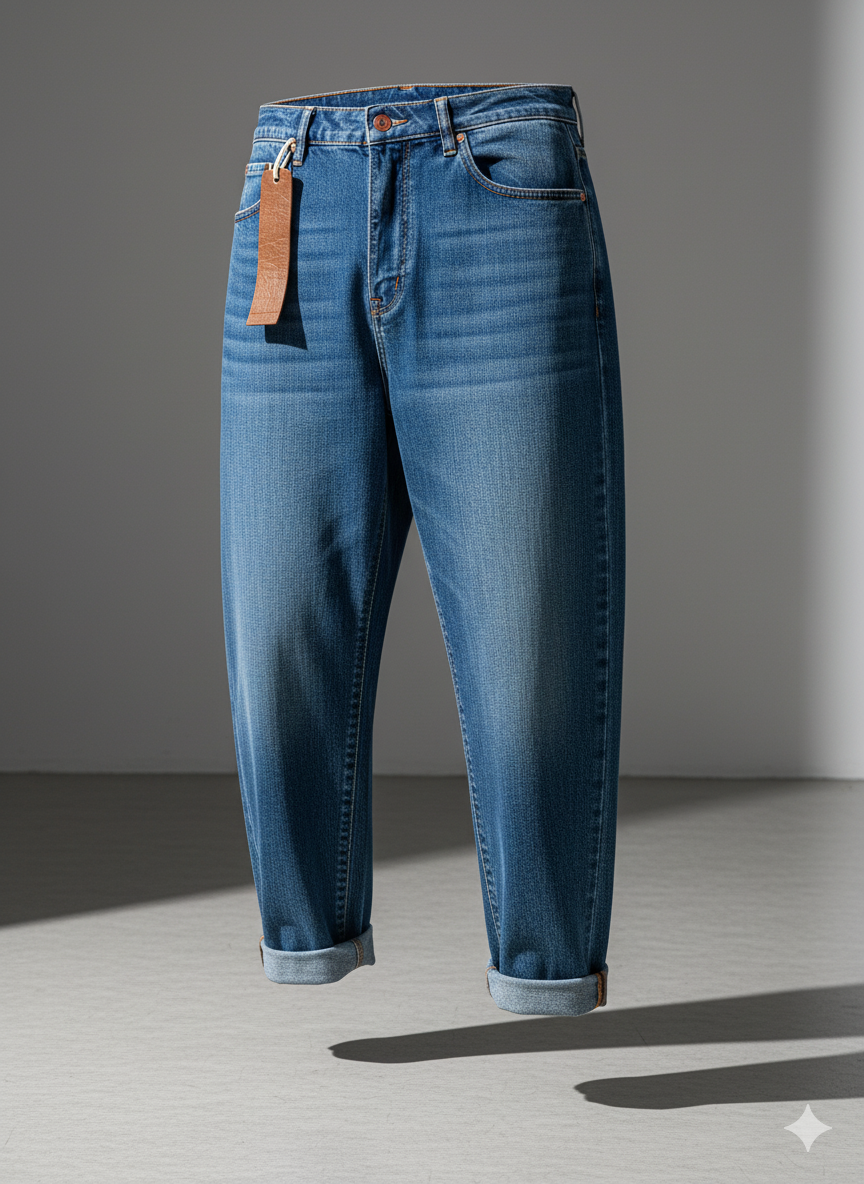 The Urban Relaxed Fit Mid-Wash Denim