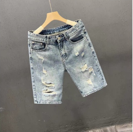 The Vintage Acid Wash Denim Shorts