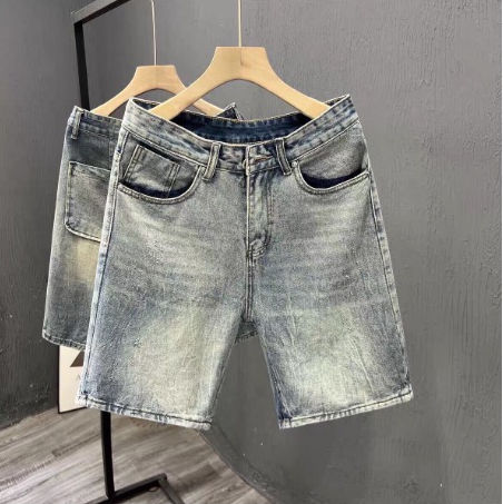 The Vintage Acid Wash Denim Shorts